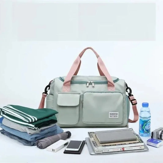 Foldable Nylon Travel Duffle Bag