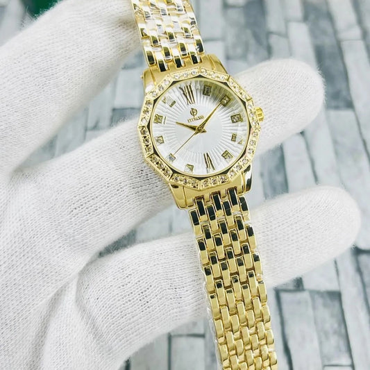 Premier Radiance Octagonal Crystal Watch