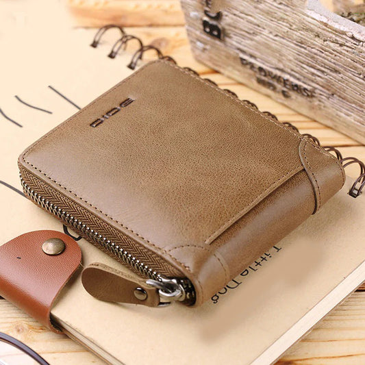PU Leather Short Wallet for Men