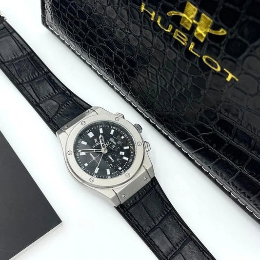 Hublot-Inspired Men’s Chronograph Watch