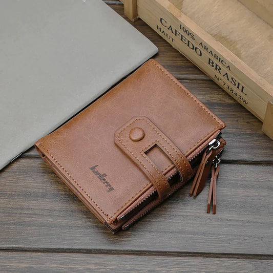 Original Buffalo Leather Trifold Wallet