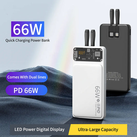 66W 20,000mAh Power Bank