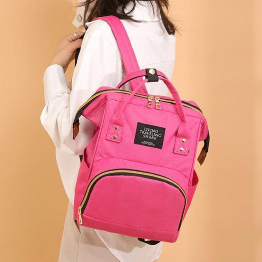 Kids Printed Nylon School Backpack