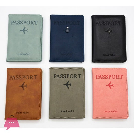 RFID Protected Passport Cover Wallet