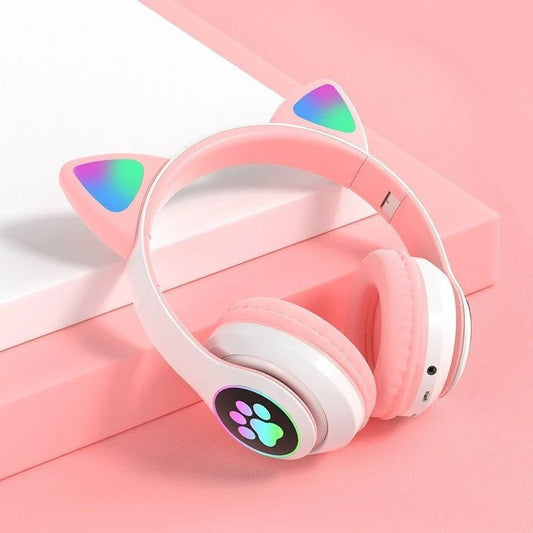 Cat Ear Wireless Bluetooth Headphones