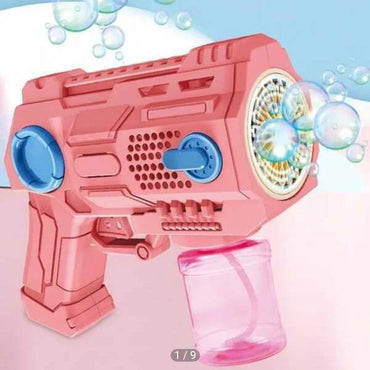 Electric Bubble Gun with Lights & Music