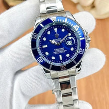 Rolex Stainless Steel Watch – Date & Rotating Bezel