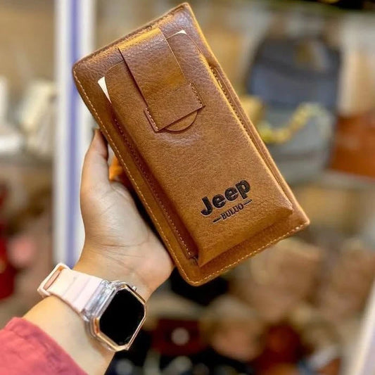 Premium PU Leather Long Zipper Wallet