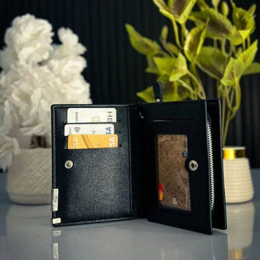 Balebaily PU Leather Compact Wallet