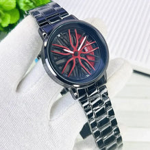 Rim Car Chain Strap Watch