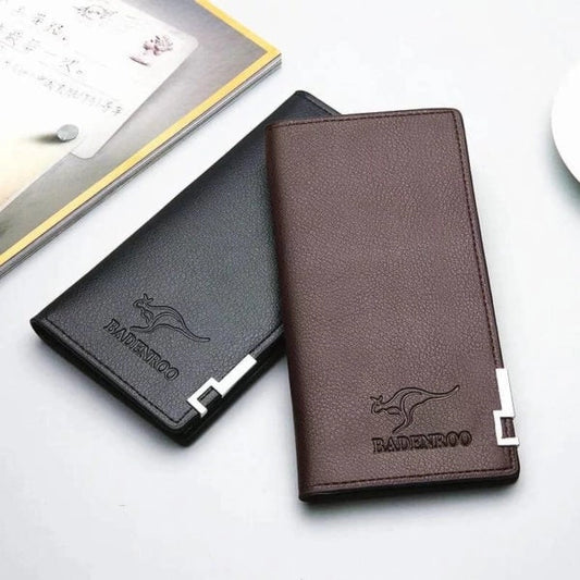 Men’s Kangroo Leather Long Wallet