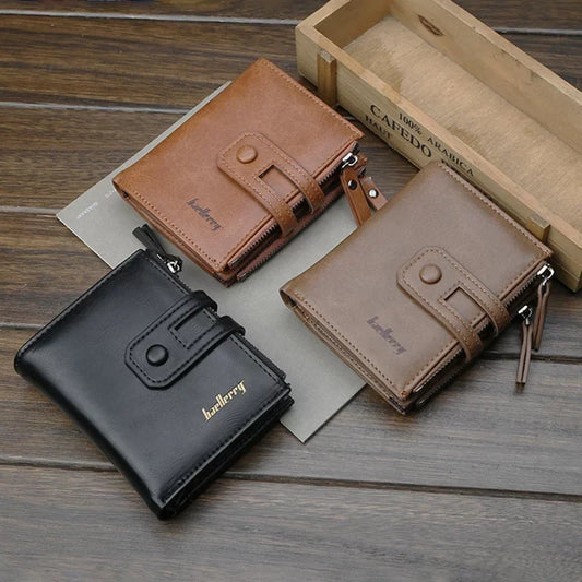 Original Buffalo Leather Trifold Wallet