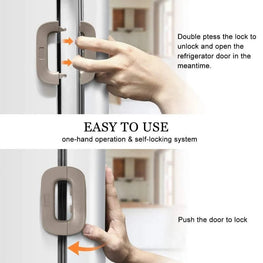 Refrigerator Lock for Child Safety