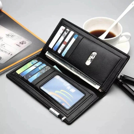 Men’s Kangroo Leather Long Wallet