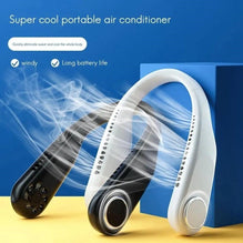 Portable Foldable Hands-Free Bladeless Neck Fan