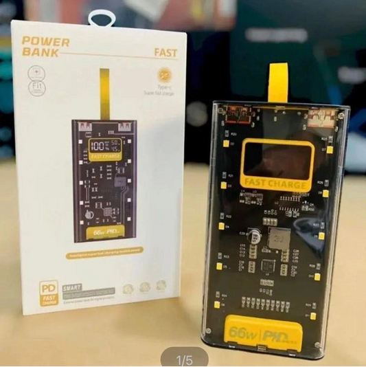 Transparent 20000mAh Power Bank