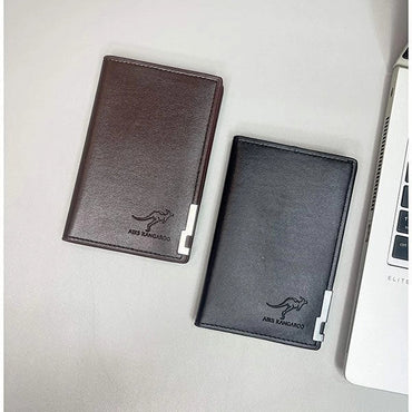 Trendy Slim PU Leather Wallet for Men