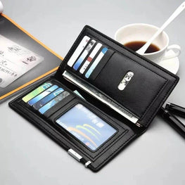 Stylish Slim Long PU Leather Wallet