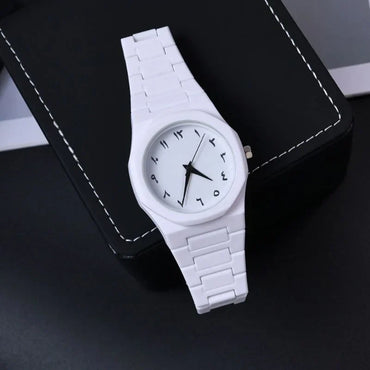 Aura Black Minimalist Arabic Watch