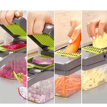 Multifunctional 16-in-1 Vegetable Chopper