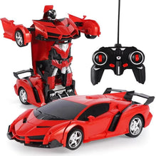 Remote Control Transformer Robot Car