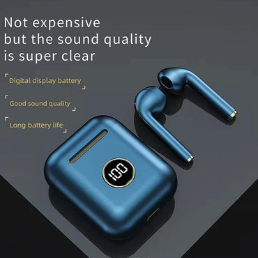 Wireless Bluetooth Earbuds with LED Display