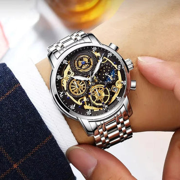 LIGE Men’s Sports Quartz Watch