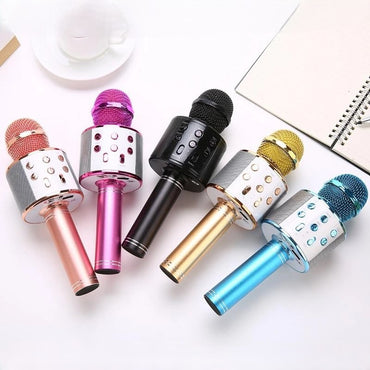 Karaoke Mic Wireless Bluetooth Speaker