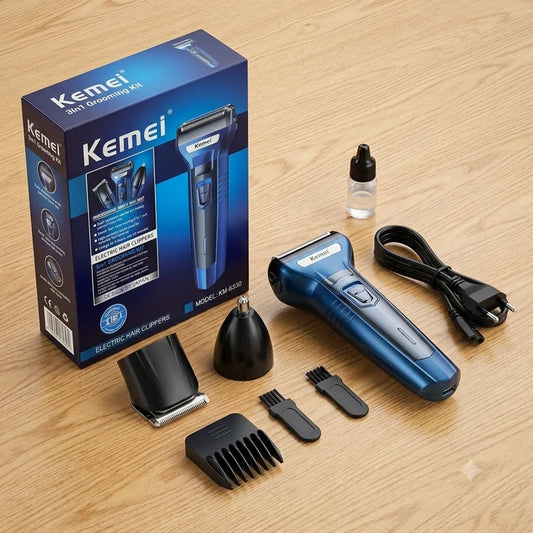 Kemei KM-6330 3-in-1 Hair Trimmer