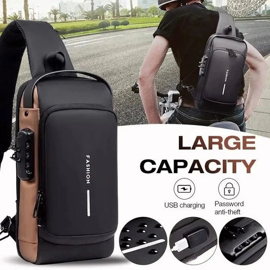 Anti-Theft Crossbody Shoulder Bag