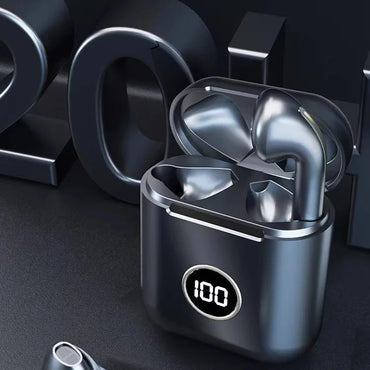 Wireless Bluetooth Earbuds with LED Display