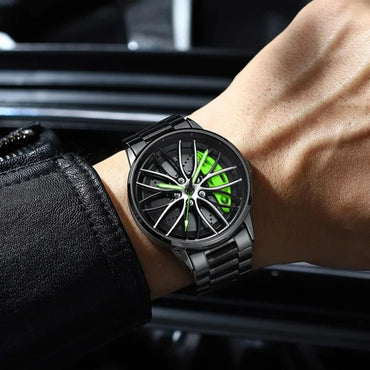 Rim Car Chain Strap Watch