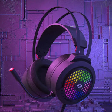RGB Wired Gaming Headset with Mic