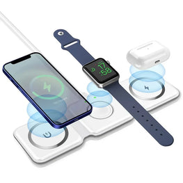 3-in-1 Magnetic Wireless Charger for Apple Devices