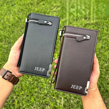 Jeep Premium PU Leather Long Wallet