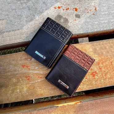 Premium Genuine Leather Bifold Wallet